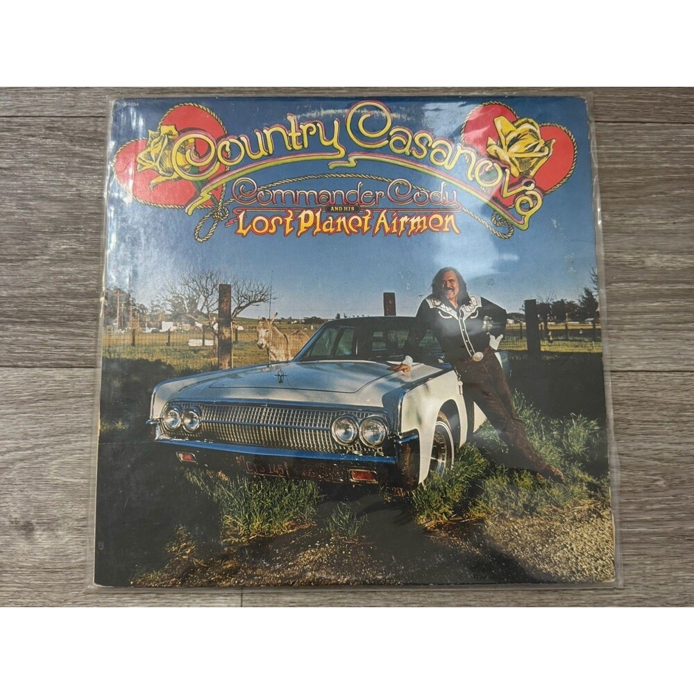 Commander Cody & His Lost Planet Airmen Country Casanova LP VG Paramount (1973)